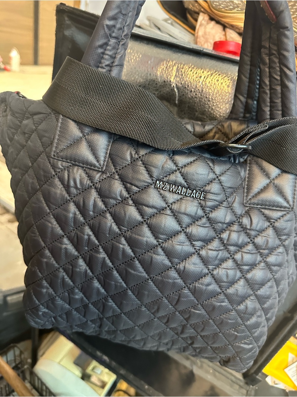 MZ Wallace Medium Metro Tote Black